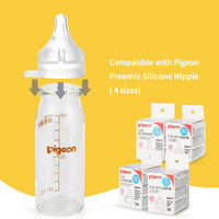 Pigeon Botella de Vidrio con Tapa (3.38 oz)