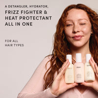 OUAI Acondicionador Sin Enjuague Multifuncional, Protector Termico hasta 450F, Desenredante, Anti-Frizz, Aroma North Bondi, 177ml