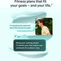 Fitbit Charge 6 Fitness Tracker with Google Apps - Heart Rate on Exercise Equipment - 3-Month Google Health Premium Membership Included - Health Tools - Obsidian/Black - Small&Large Bands Included