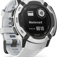 Garmin Instinct® 2X Solar, Rugged Outdoor Smartwatch, 50mm, Whitestone