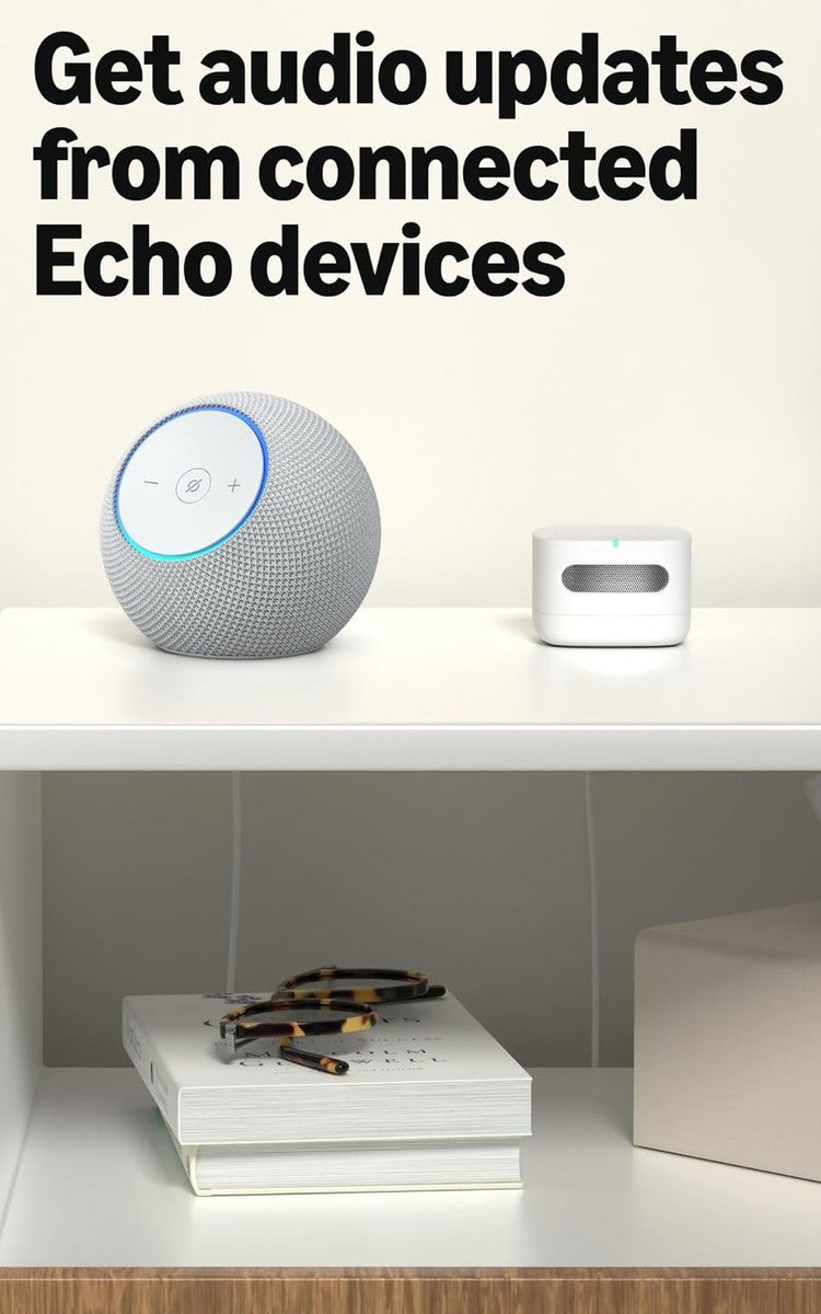 Alexa+ Home Amazon Smart Air Quality Monitor – Know your air, Works with Alexa