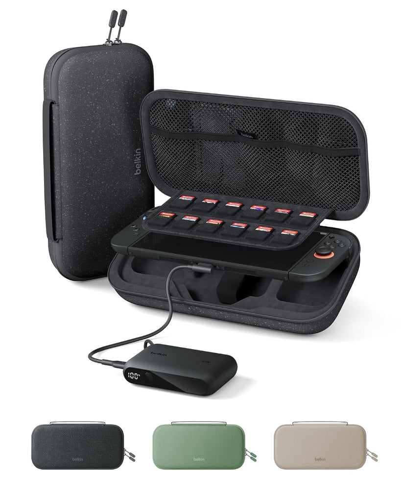 Belkin Nintendo Switch 2 Charging Case with 10000mAh Power Bank Charger 20W