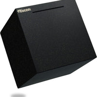Hicocool Stainless Steel Piggy Bank for Adults Must Break Open, Black, 7.9"
