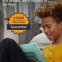 Fire Tablets Amazon Fire HD 8 Kids Pro tablet, ages 6-12. Bright 8" HD screen, includes ad-free content, parental controls, 13-hr battery, slim case for older kids, 64GB, Hello Teal, (2024 release)