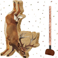 WERNNSAI 23.6"Large Deer Piñata Gone Hunting Piñata Hunting Party Supplies