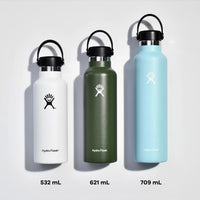 Hydro Flask Water Bottle - Insulated Stainless Steel - Non Spill, Leakproof in 21 Oz Surf Blue