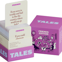 TALES 150 Conversation Cards, Friends Edition, Get to Know Your Friends