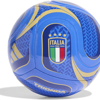 adidas Unisex-Adult Wc26 Club Federazione Italiana Giuoco Calcio, Blue/Victory Blue/Hazy Beige, 5