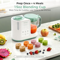 Momcozy AutoMeal Procesador de Alimentos para Bebés