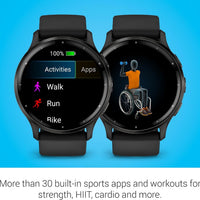 Garmin Venu® 3, Premium Fitness Smartwatch, 45mm, Black