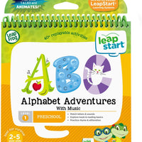 LeapFrog LeapStart Preschool Activity Book: Alphabet Adventures and Music