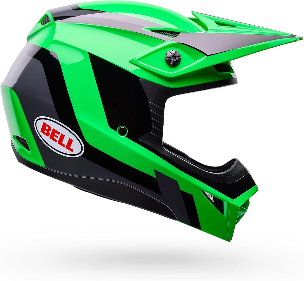 Bell MX-10 MIPS - Green/Gray Dyno, XX-Large