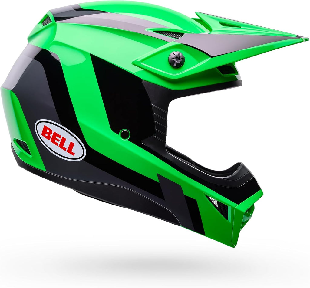 Bell MX-10 MIPS - Green/Gray Dyno, X-Small