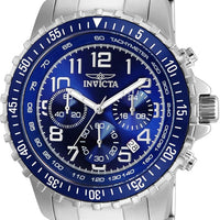 Invicta Men's 1326 Invicta II Chronograph Black Dial Two-Tone Stainless Steel Watch
