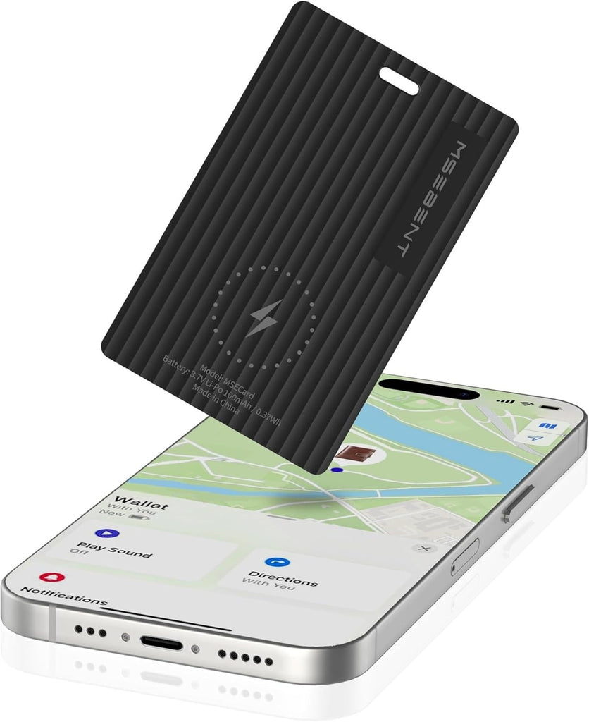 MSEBENT Wallet Tracker Card, Apple MFi Certified