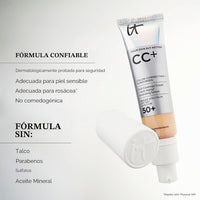 IT Cosmetics CC+ Cream with SPF 50+ Full Coverage Foundation Natural Finish