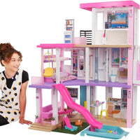 Barbie Dreamhouse (3.75-ft) 3-Story Dollhouse Playset with Pool & Slide