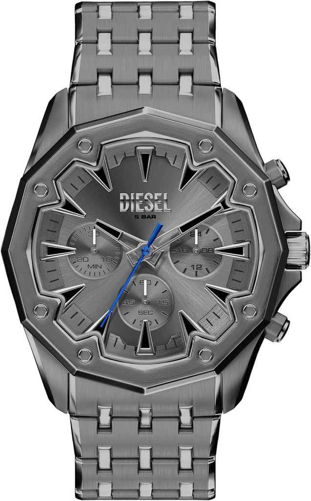 Diesel Men's Stinger Chronograph Gunmetal Stainless Steel Watch (Model: DZ4708)