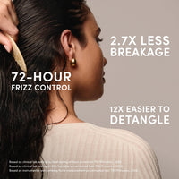 OUAI Acondicionador Sin Enjuague Multifuncional, Protector Termico hasta 450F, Desenredante, Anti-Frizz, Aroma North Bondi, 177ml