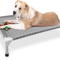 Tensorsine Elevated Dog Bed Pet Cot - Raised Dog Cots Beds for Large Dogs