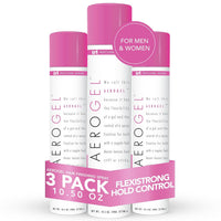 TRI Design Aerogel Hairspray - Hair Finishing Spray for Styling, Volumizing and Holding Curly Hair with Flexible Hold -