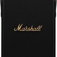 Marshall Tufton Portable Bluetooth Speaker, Black & Brass