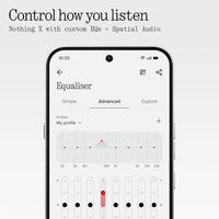 Nothing Ear (3a) Auriculares Bluetooth Cancelación de Ruido 45dB - Amarillo