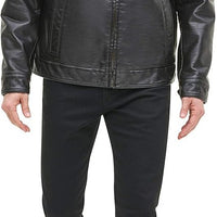 Tommy Hilfiger Men's Classic Faux Leather Jacket