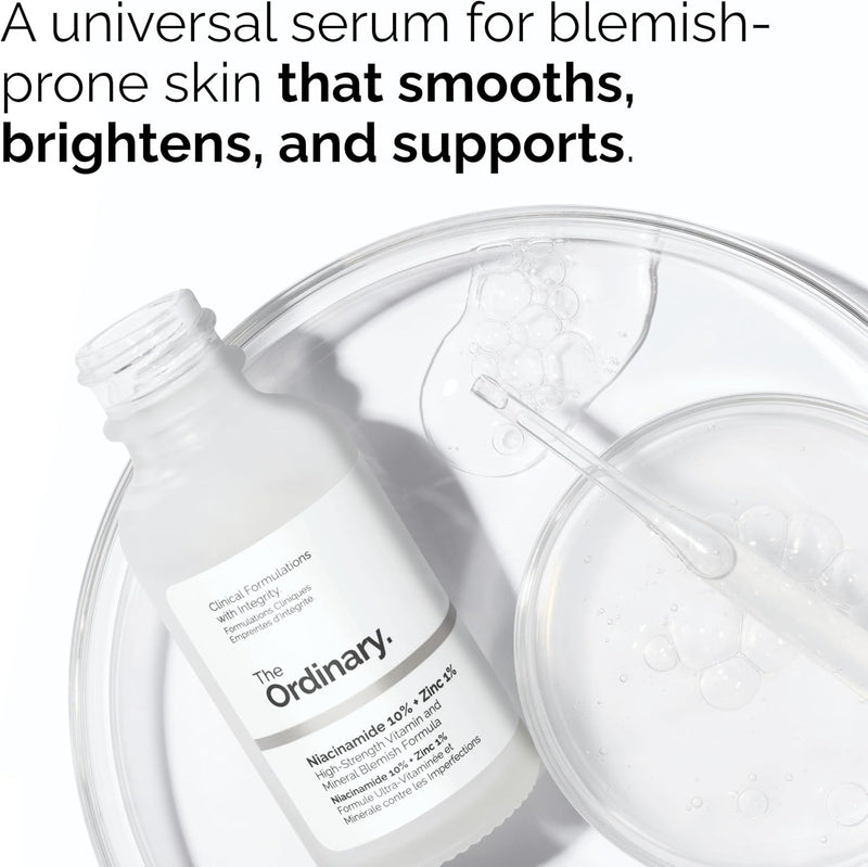 El conjunto de sueros favoritos de The Ordinary – Ácido hialurónico 2% + B5, niacinamida 10% + zinc 1%, solución de cafeína 5% – Sueros para ojos y cara para hidratar, iluminar y minimizar los poros