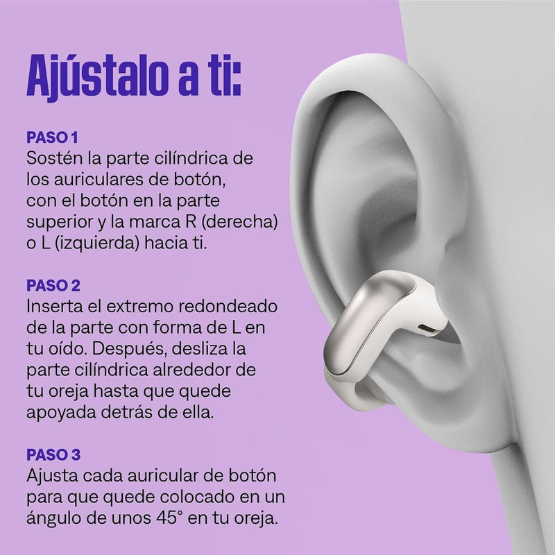 Bose Ultra Open Earbuds - Bluetooth Open Ear Earbuds with OpenAudio for Awareness, Clip-On Design for Comfort, Water Resistant, Up to 48 Hrs of Playtime, Desert Gold - Limited Edition Color