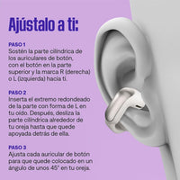 Bose Ultra Open Earbuds - Bluetooth Open Ear Earbuds with OpenAudio for Awareness, Clip-On Design for Comfort, Water Resistant, Up to 48 Hrs of Playtime, Driftwood Sand - Limited Edition Color