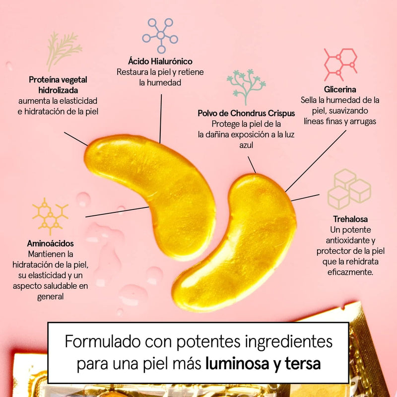 grace & stella - Mascarilla para debajo de los ojos galardonada - Regalos para mujeres - Regalos para niñas adolescentes - Parches de gel para ojeras, ojos hinchados, bolsas debajo de los ojos
