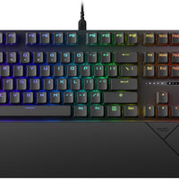 ASUS ROG Strix Scope II X Wired USB Mechanical Gaming Keyboard – 100% Full-Size, Hot Swappable Pre-lubed ROG NX Snow V2 Linear Switches, PBT Keycaps, RGB, PC/Mac Support - Black