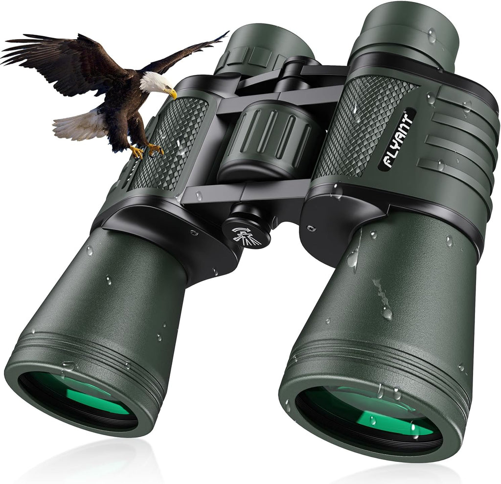 20x50 High Powered Binoculars for Adults, Waterproof Binoculars with Low Light Vision for Bird Watching Hunting Camping