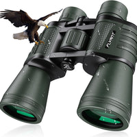 20x50 High Powered Binoculars for Adults, Waterproof Binoculars with Low Light Vision for Bird Watching Hunting Camping