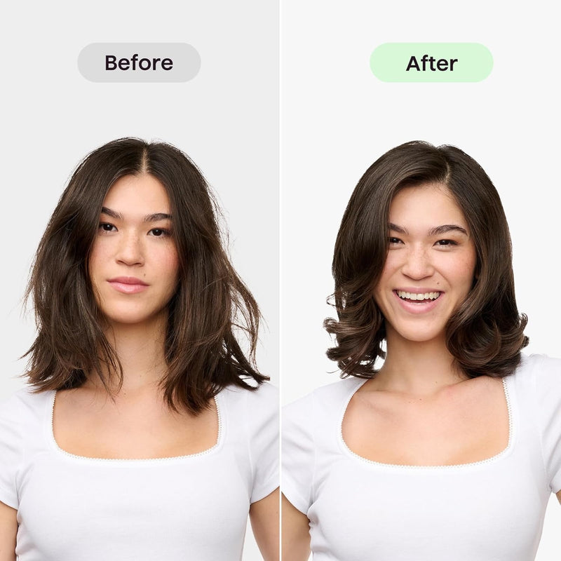 Wavytalk Cepillo secador de pelo de doble voltaje para Perú y viajes internacionales, mini cepillo jet de 110 V-240 V, cepillo secador de pelo iónico que reduce el daño, cabello lacio