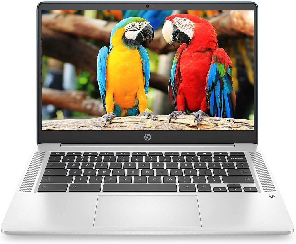 HP Chromebook 14-inch HD Touchscreen Laptop, Intel Celeron N4000, 4 GB RAM, 32 GB eMMC, Chrome (14a-na0080nr, Forest Tea