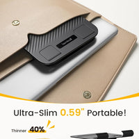 Lamicall Adjustable iPad Stand for Desk, Ultra-Slim Foldable, 360° Rotation