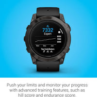 Garmin epix Pro (Gen 2) Sapphire Edition, 51mm, High Performance Smartwatch, Advanced Training Technology, Built-in Flashlight, Black