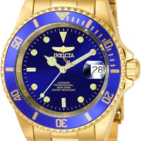 Invicta Men's 8930OB Pro Diver Analog Display Japanese Automatic Gold Watch