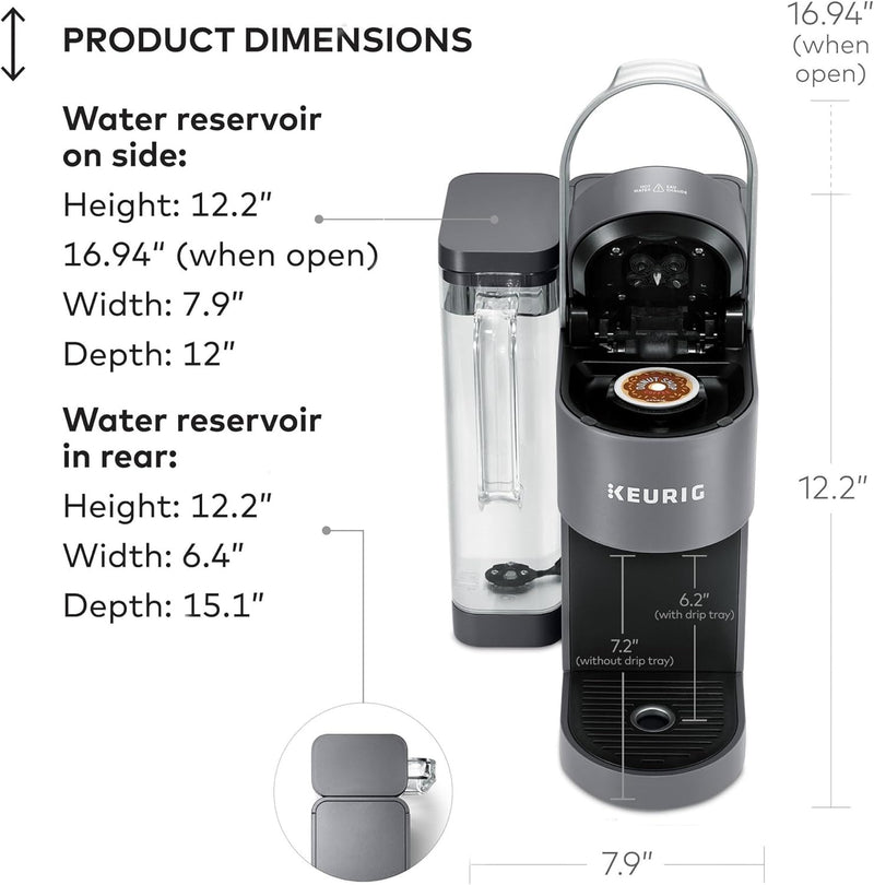 Keurig K-Supreme Single Serve K-Cup Pod Coffee Maker