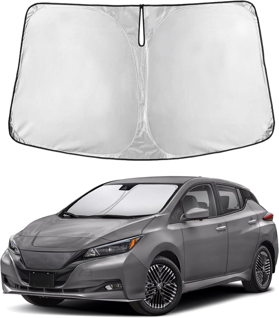 EcoNour Windshield Sunshade Compatible for Nissan Leaf 2018-2023 2024 2025