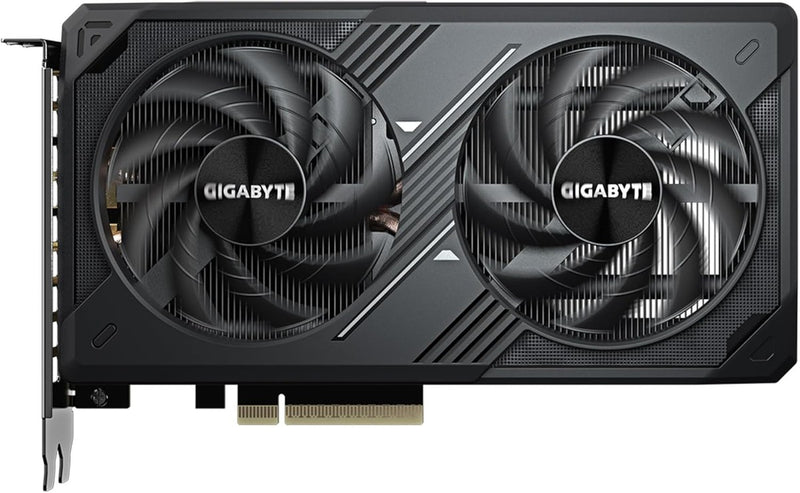 GIGABYTE GeForce RTX 5060 WINDFORCE OC 8G Graphics Card, Cooling System, 8GB 128-bit GDDR7, PCIe 5.0, Manufactured by NVIDIA, DisplayPort & HDMI - Video Output Interface, GV-N5060WF2OC-8GD Video Card