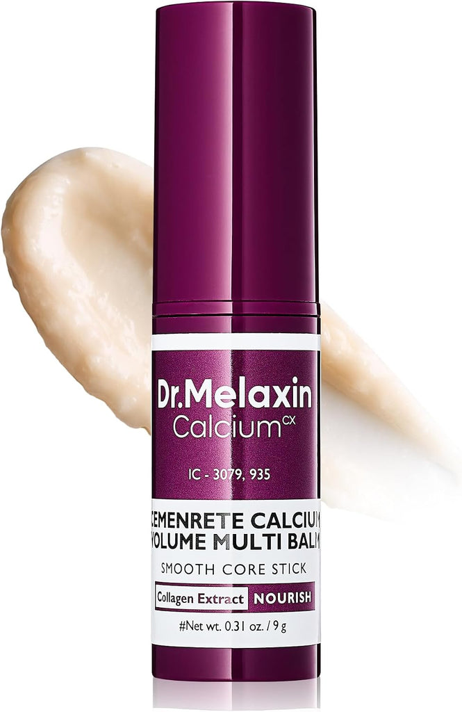 Dr.Melaxin Collagen Multi Balm Stick, Calcium & Adenosine Korean Wrinkle Stick for Eye, Neck & Face, Firming Collagen Stick, Under Eye Balm for Dark Circles & Depuffing, Korean Skin Care, 0.31 oz