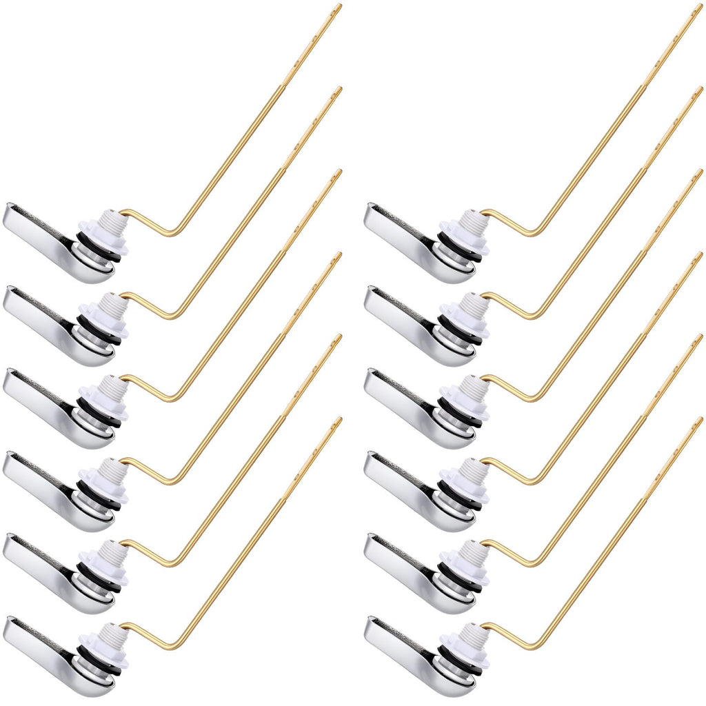 Lasnten 12 Pieces Side Mount Universal Toilet Flush Handle Replacement Kit