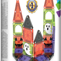 MAGNA-TILES microMAGS 24-Piece Spooky Travel Set, The Original Magnetic Building Brand