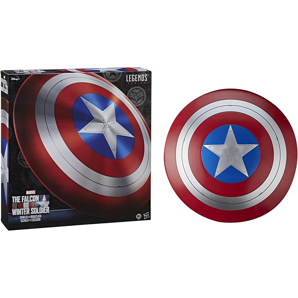 Marvel - Escudo de juego Legends Series Falcon y soldado de invierno Capitán América