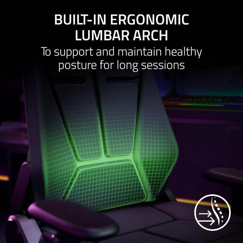 Razer Soma Chroma Ergonomic Reactive RGB Lighting Gaming Chair