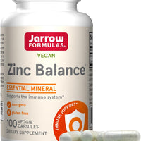 Jarrow Zinc Balance 15 mg, Zinc with Copper, 100 Capsules - 100 Count (Pack of 1)