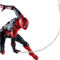 TAMASHII NATIONS S.H. Figuarts Spider-Man Upgrade Suit (Spider-Man: No Way Home) Action Figure, Blue, Red, Black with Gold Accents, Approx. 5.9 inches (150 mm), PVC